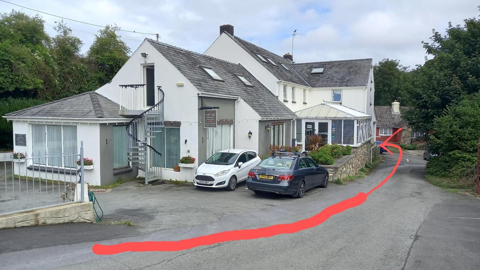 Ivybridge Guesthouse Fishguard Exteriör bild