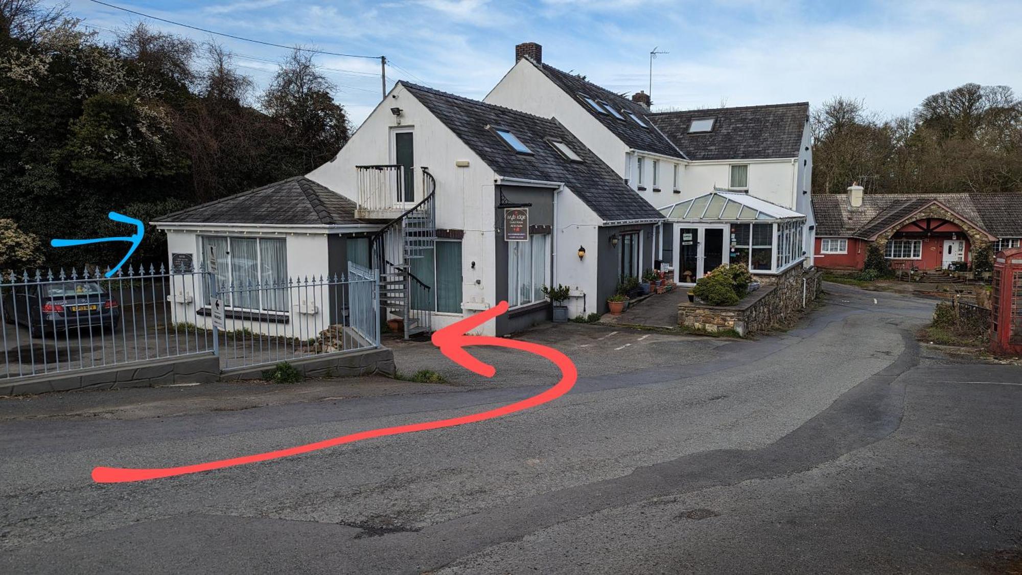 Ivybridge Guesthouse Fishguard Exteriör bild